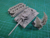 3d Printed 1/35/72 American M47M Improved Medium Tank Kit